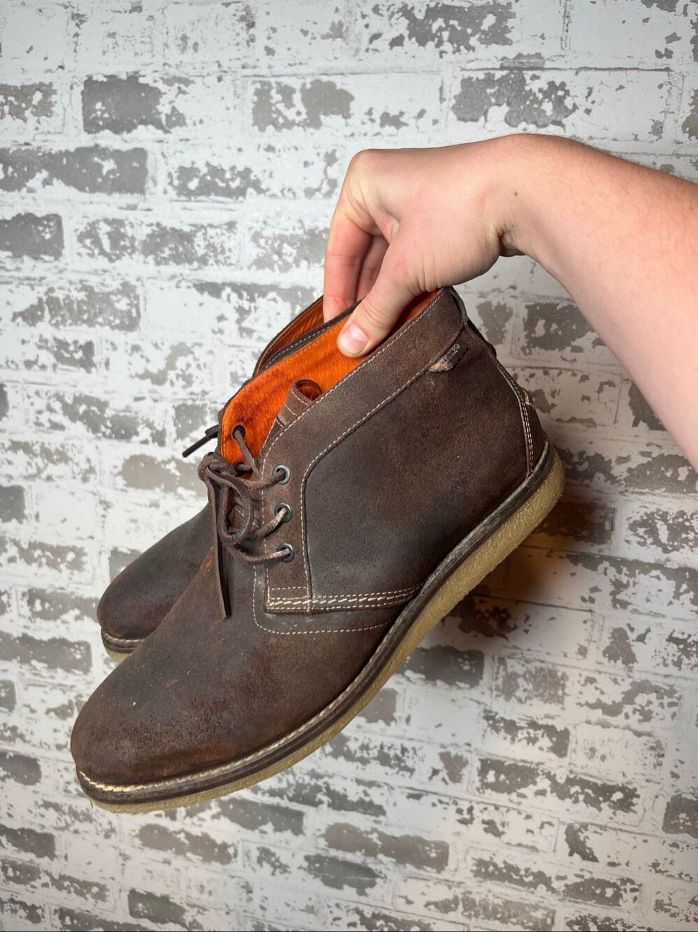 Wolverine | mens leather brown leather boots